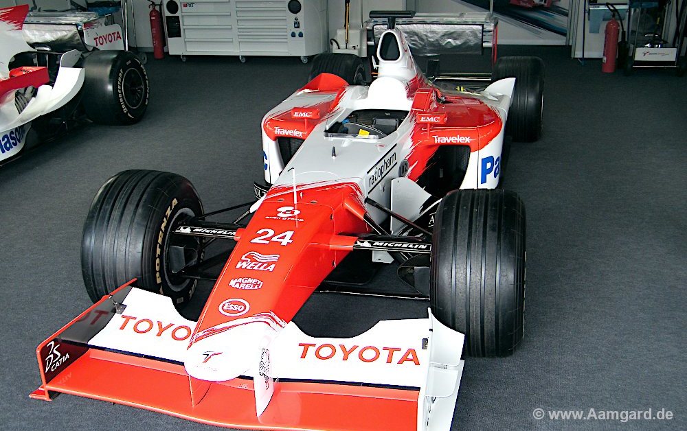 Toyota TF102 Formula 1 Racing Car