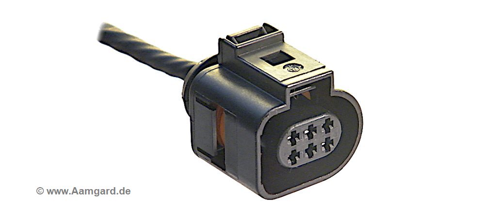 6-pin FEP connector for VW / Audi / BMW