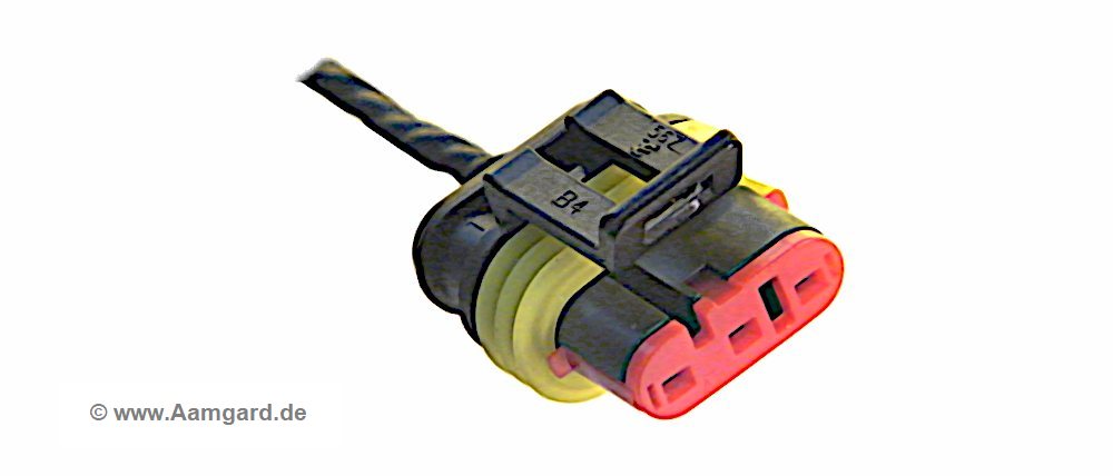 3 pole Superseal connector from TE/Tyco