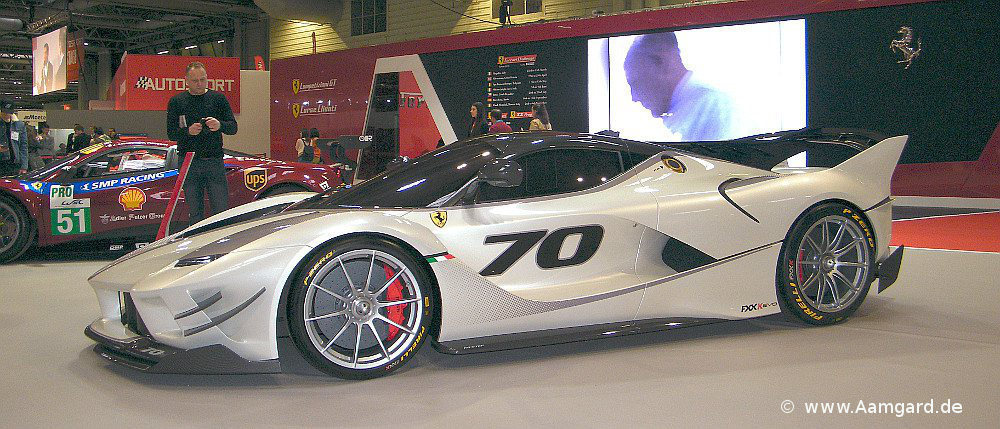 Ferrari FXX K Evo with Aamgard Performance Rear Lamps