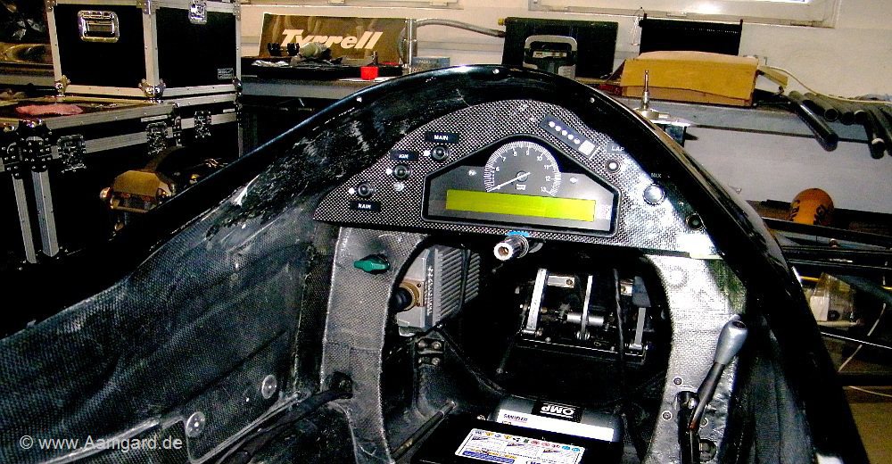 Tyrrell Cosworth F1 Cockpit