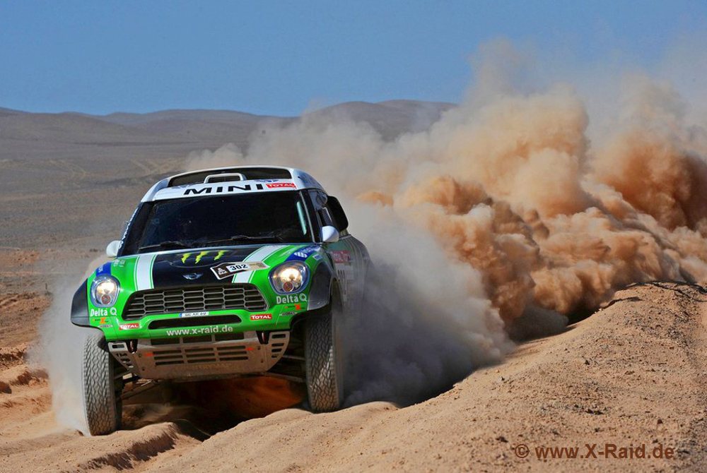 X-Raid first over-all victory at the Rally Dakar 2012