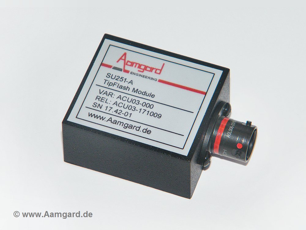 programmable TipFlash module with Deutsch autosport connector