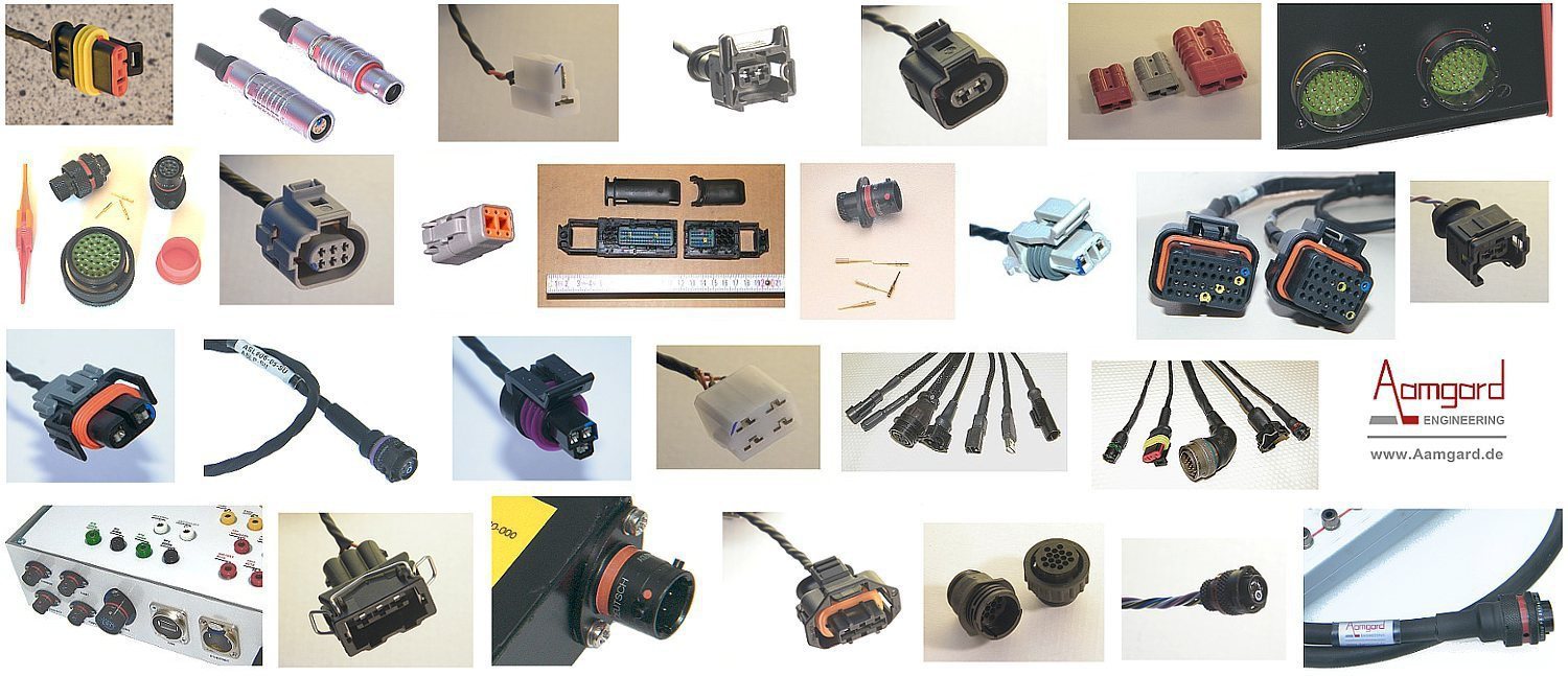 connectors for shipping, automobile, motorsports, industries and instrumentation