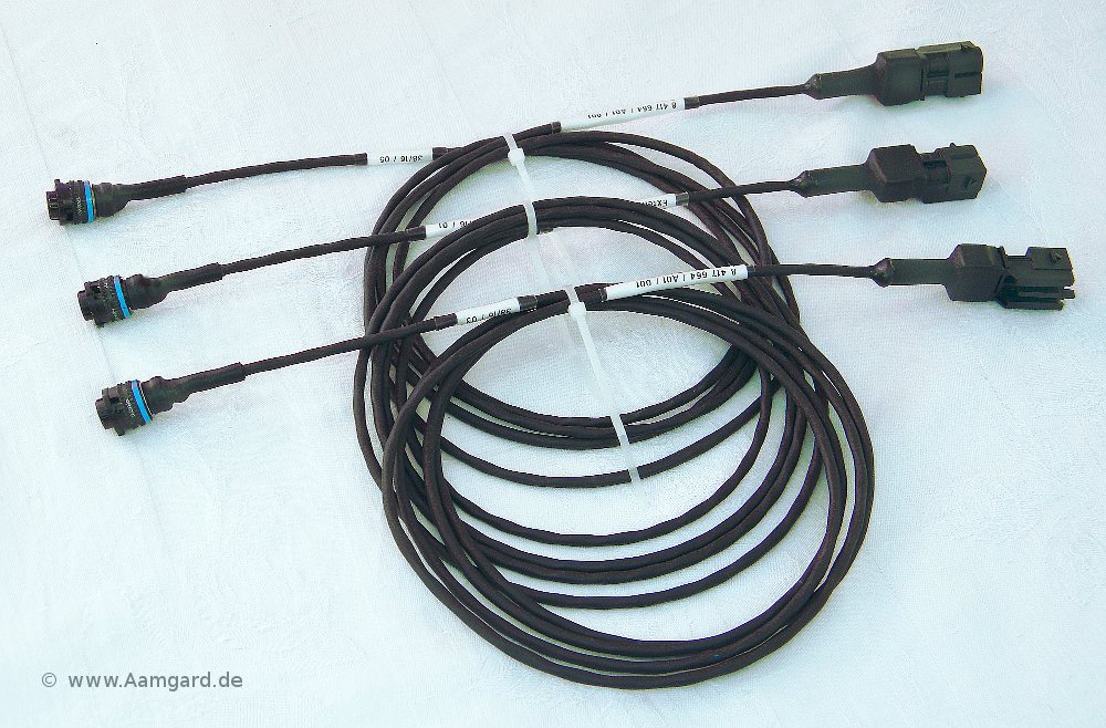 radio adaper cables with Deutsch ASL connector