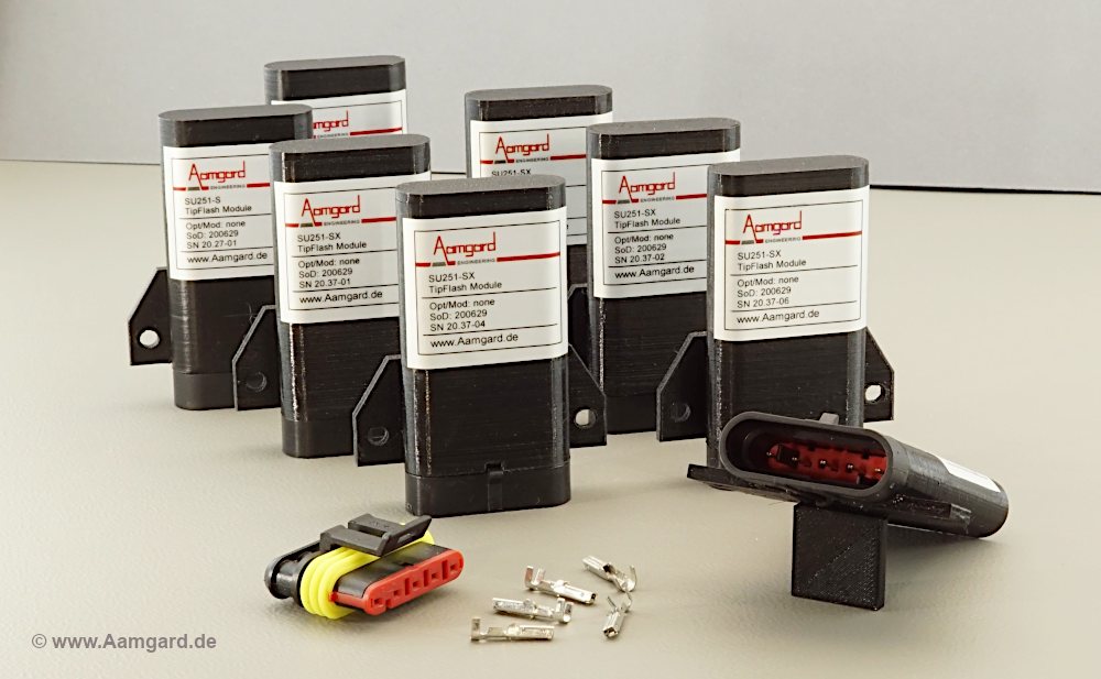 Aamgard TipFlash-Module mit Superseal-Stecker