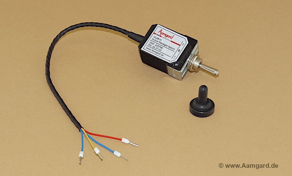 three-function switch SU28 with integrated electronic blink relay