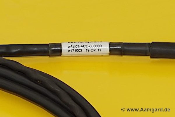 wiring loom marking with Nylon label
