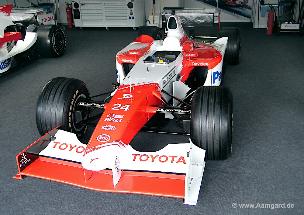 Toyota TF102 Formula 1 racing car