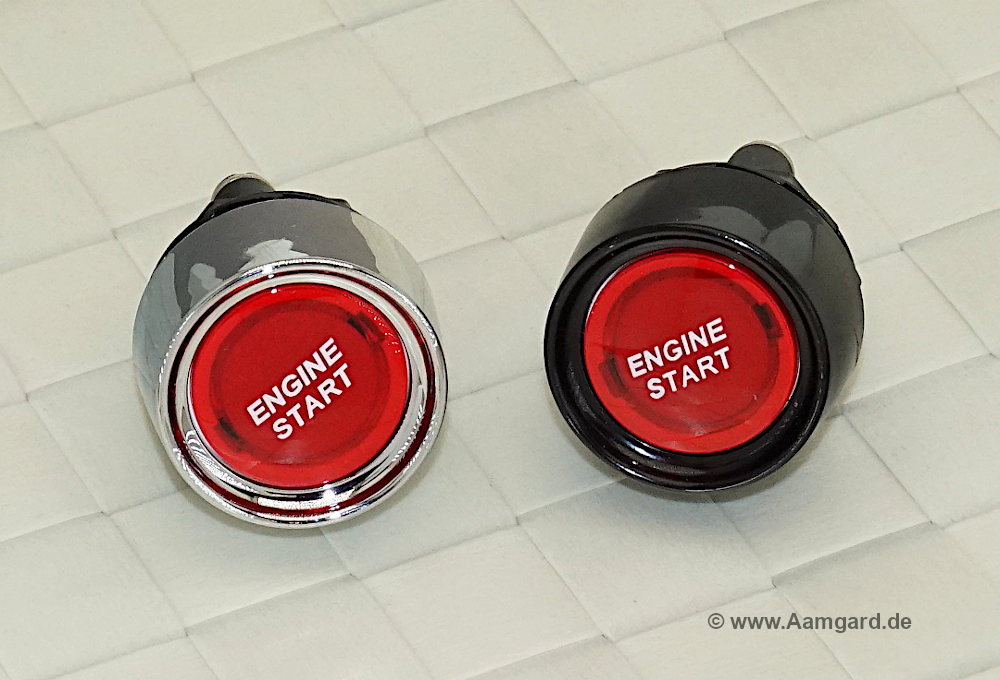 illuminated engine starter switch / starter button