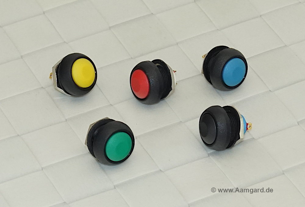 coloured push buttons from APEM