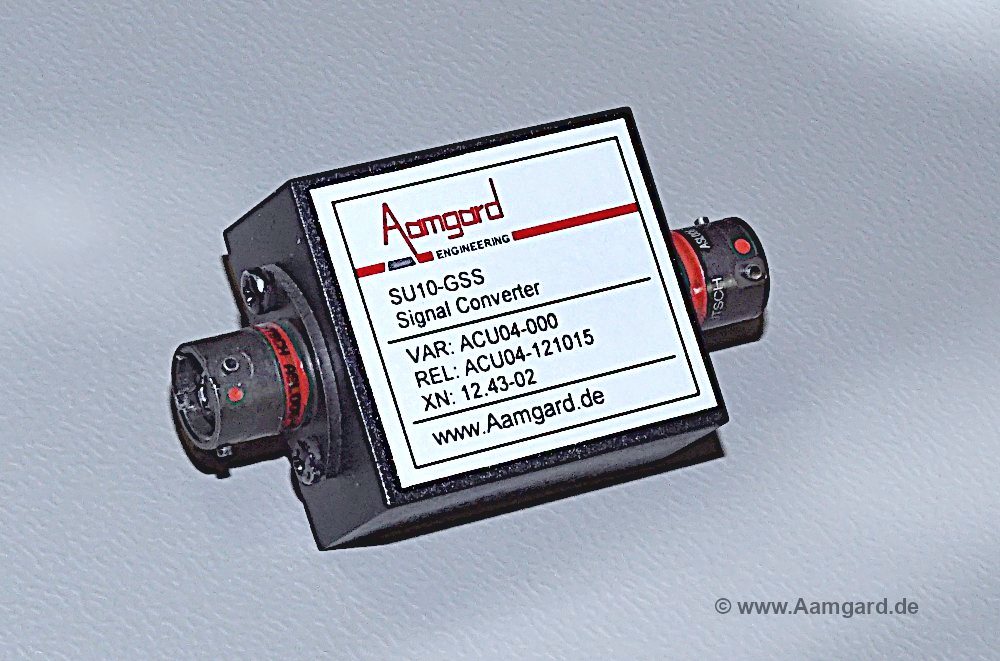 signal converter analog / digital from Aamgard Engineering