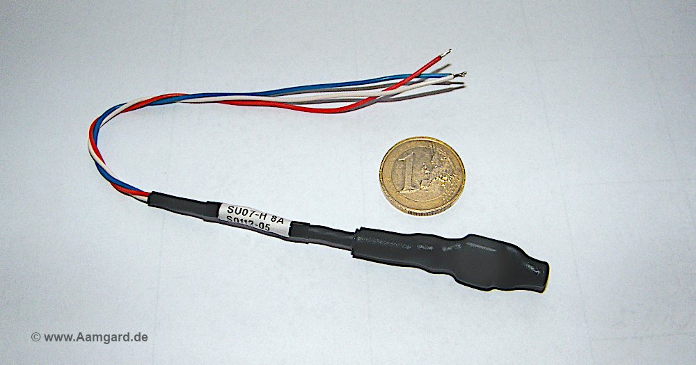 flasher relay SU07 size comparison