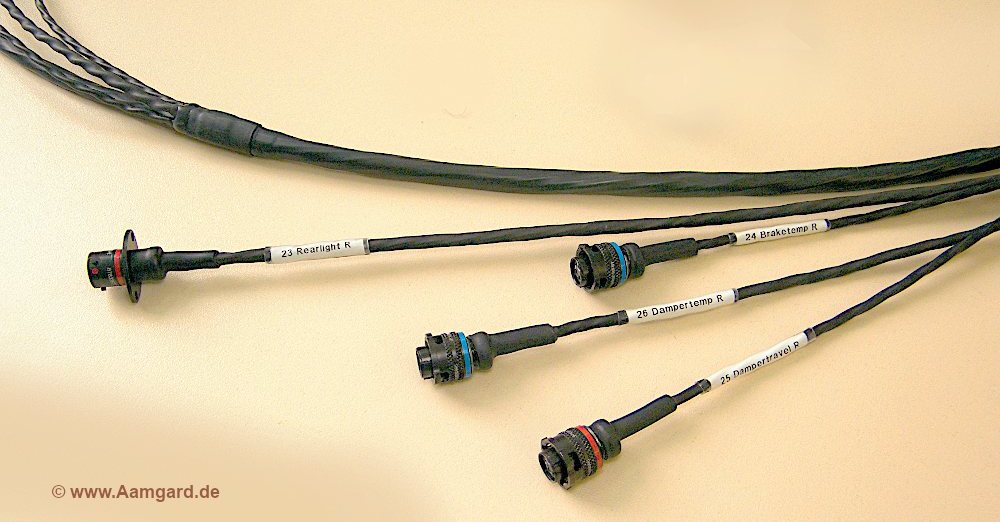 cable set with Deutsch Autosport connectors